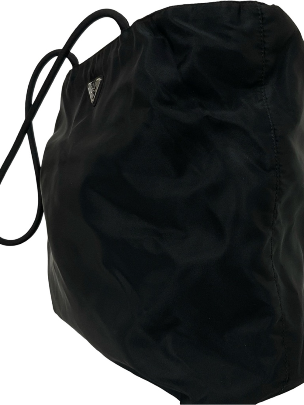 Prada Tessuto Triangle Logo Nylon Tote Bag - Picture 5 of 13